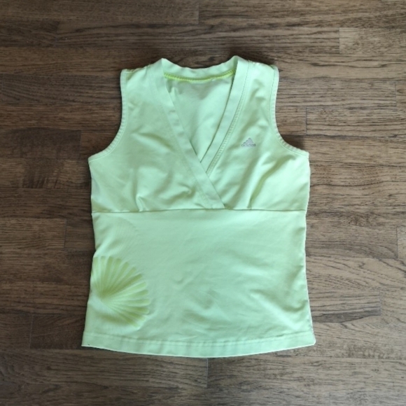 Adidas Tank Crossover Front Light Green Medium - Picture 1 of 6